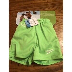 NEW Speedo 0-6 months Baby boy swim trunks Lime